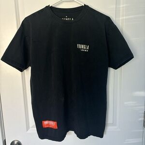 YoungLA Black Short Sleeve Tee